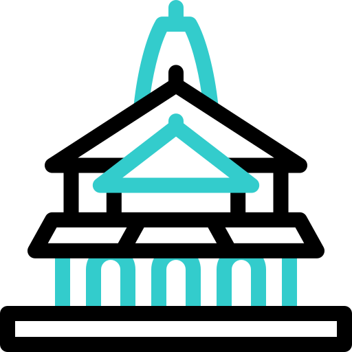 templo hindú icono gratis