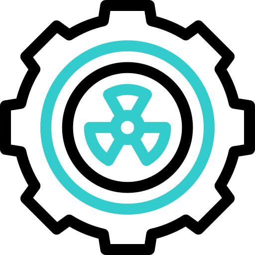 radioactivo icono gratis