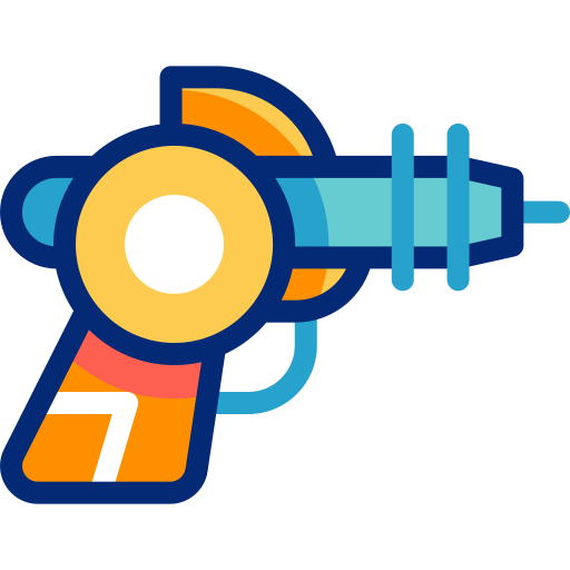 Laser gun free icon