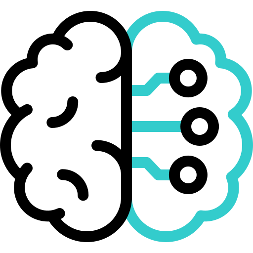 cerebro humano icono gratis