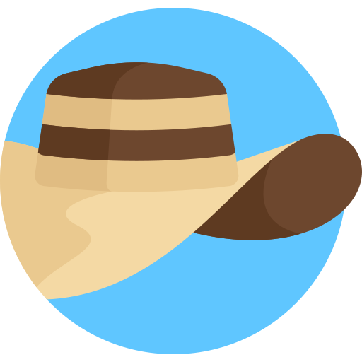 Sombrero Detailed Flat Circular Flat icon