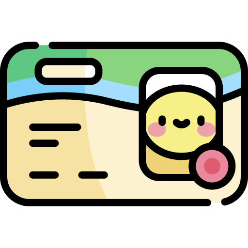 Carnet de identidad icono gratis