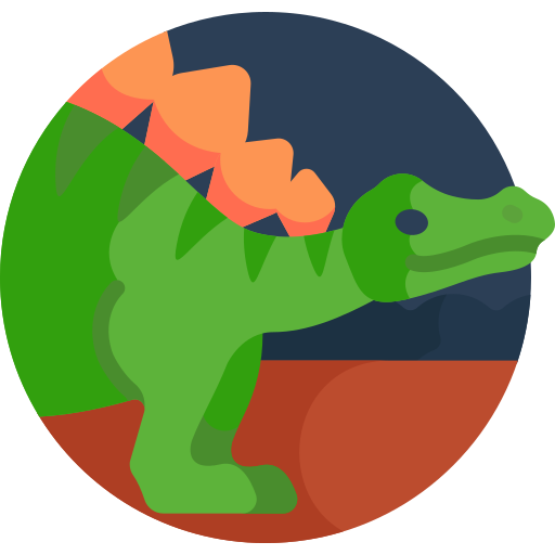 estegosaurio icono gratis