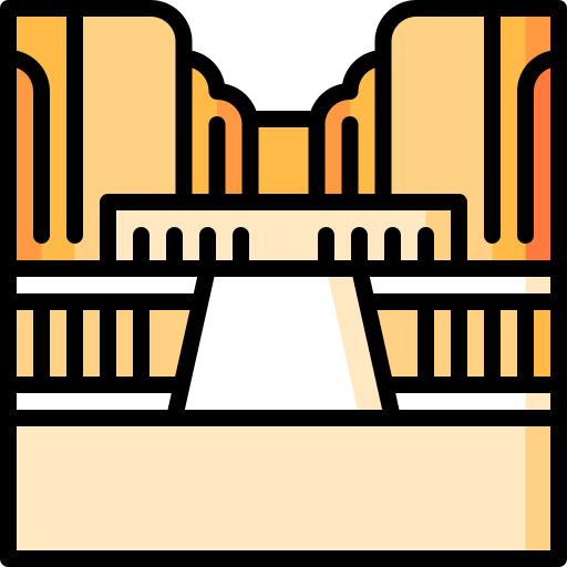 templo de hatshepsut icono gratis