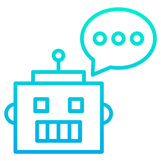 Chatbot icono gratis