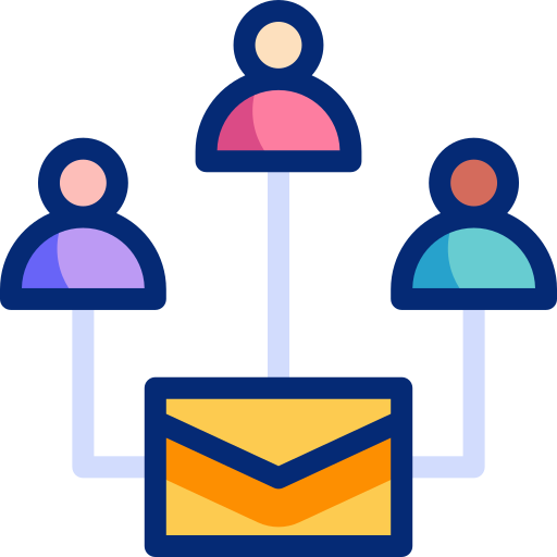 comunicação por e-mail grátis ícone