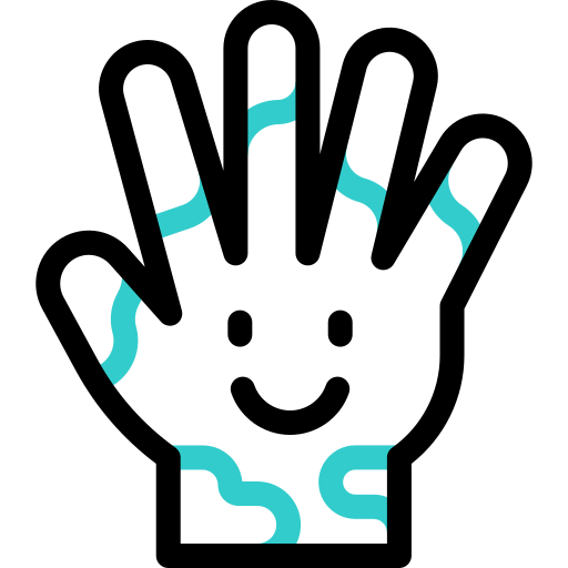 hand mit lächeln kostenlos Icon hand mit lächeln kostenlos Icon