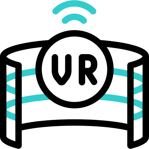 auriculares de realidad virtual icono gratis