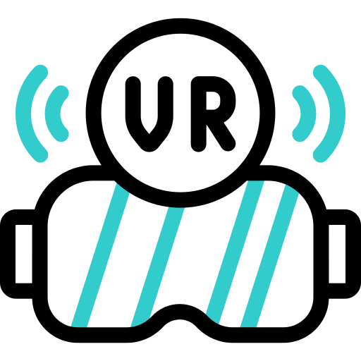 auriculares de realidad virtual icono gratis