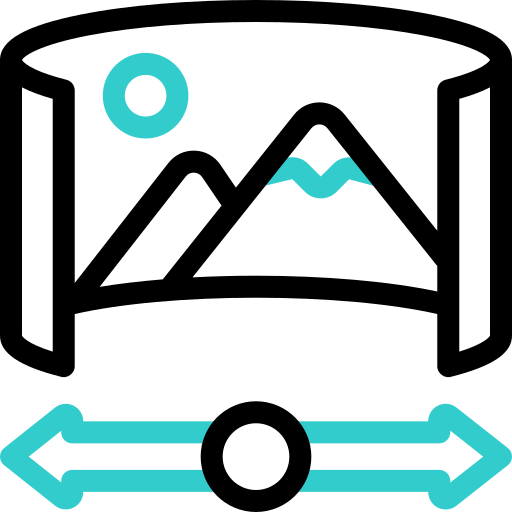 panorama icono gratis