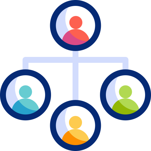 Organization chart free icon