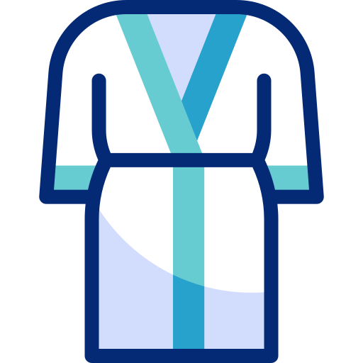 Bathrobe free icon