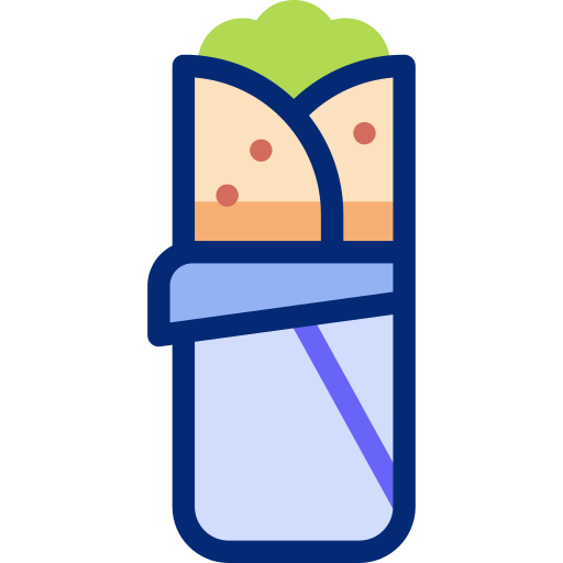 burrito icono gratis