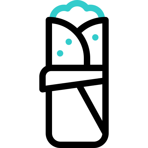 burrito icono gratis