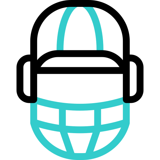 Helmet mask free icon