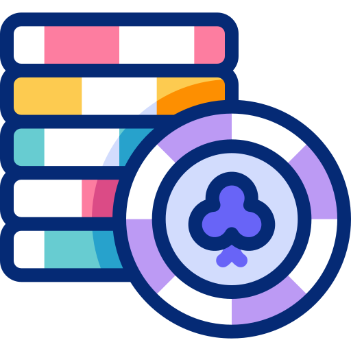 fichas de póquer icono gratis