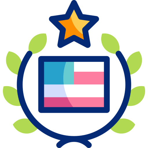 bandera estadounidense icono gratis