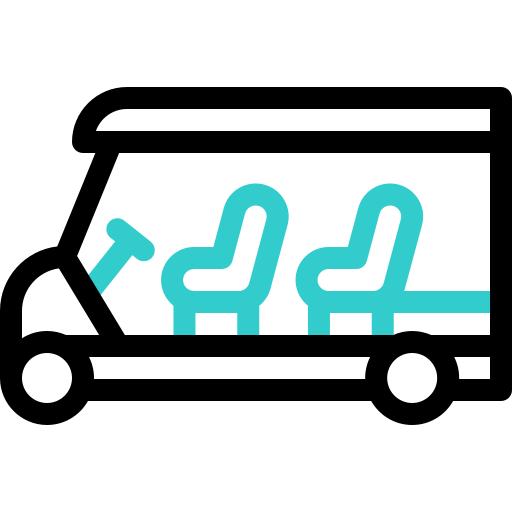 carrito de golf icono gratis