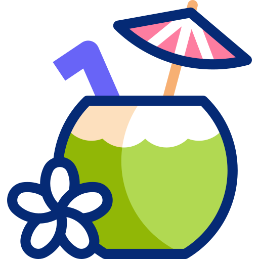 bebida tropical icono gratis