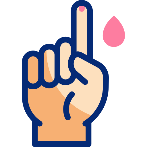 Blood free icon