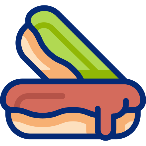 hot dog icono gratis