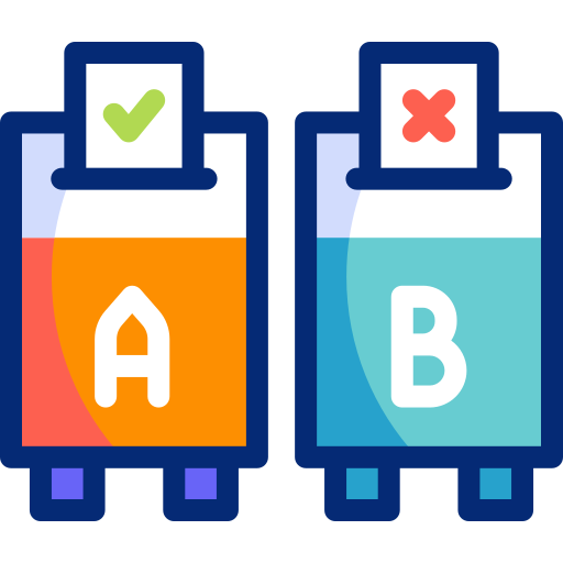 A b testing free icon A b testing free icon