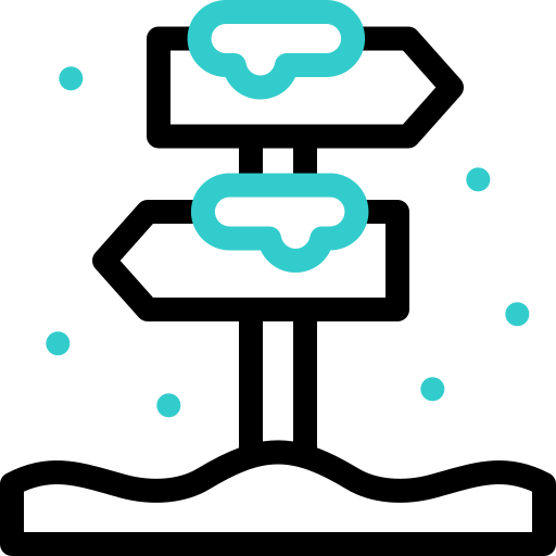 Snowy signpost free icon Snowy signpost free icon