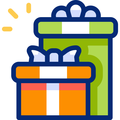 Gift free icon Gift free icon