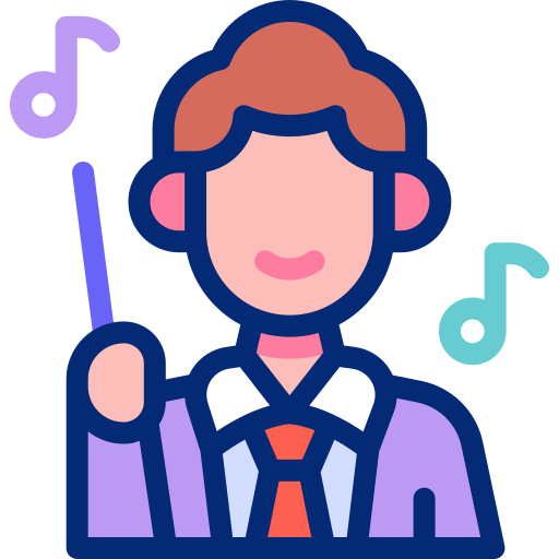 Conductor free icon Conductor free icon