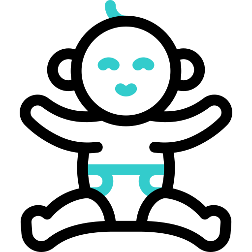 Baby free icon