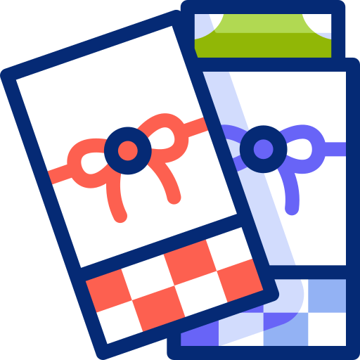 boletos de regalo icono gratis