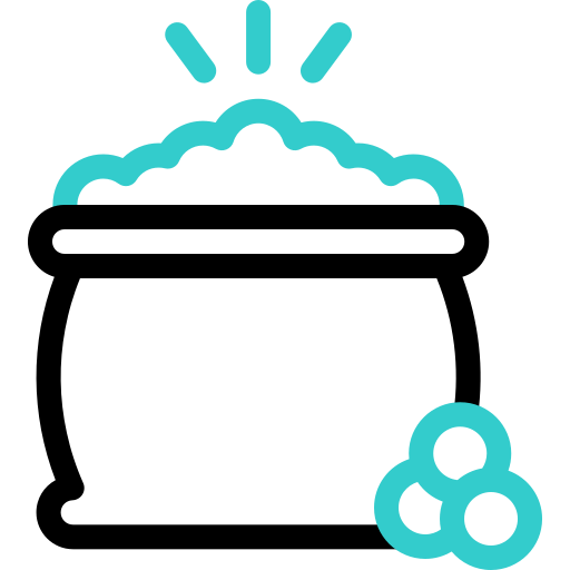 bolsa de oro icono gratis