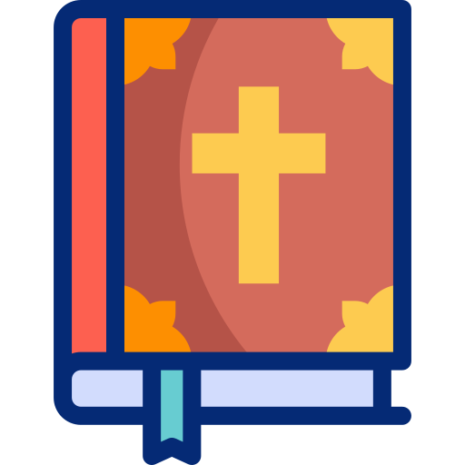 cruz de libro icono gratis