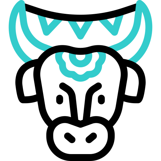 cabeza de toro icono gratis