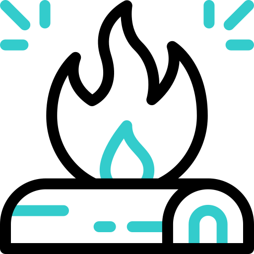 Костер бесплатно иконка