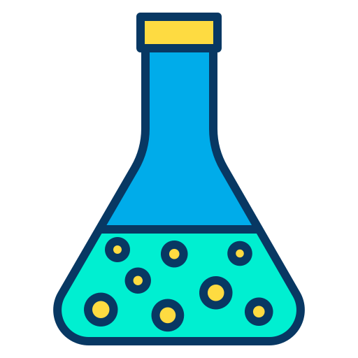 Flask Kiranshastry Lineal Color icon