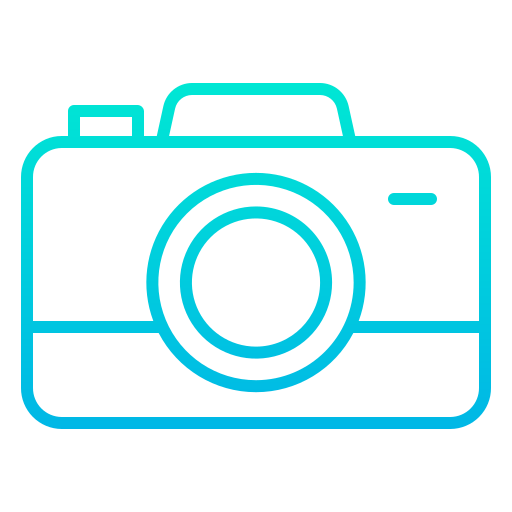 Camera Kiranshastry Gradient icon