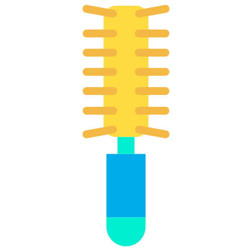 Cepillo de pelo icono gratis