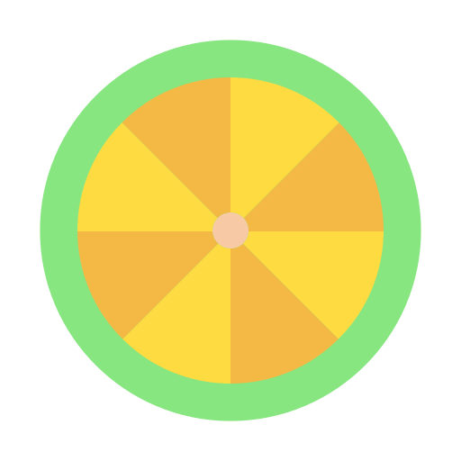 Lemon slice Kiranshastry Flat icon