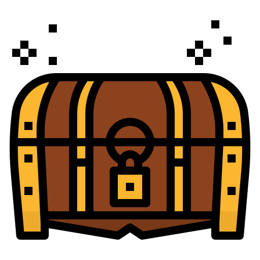 Treasure chest - Free miscellaneous icons