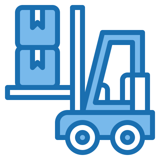 Forklift - free icon