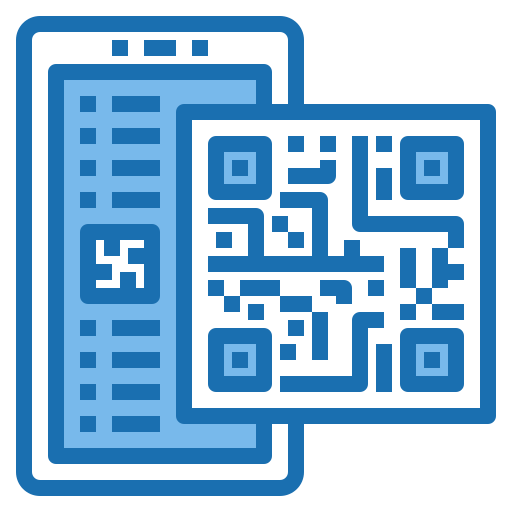 Qr code Phatplus Blue icon