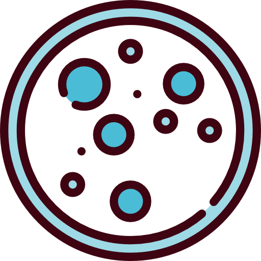 Petri dish Special Lineal color icon