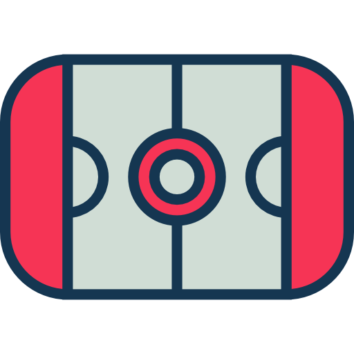 caja de hockey icono gratis