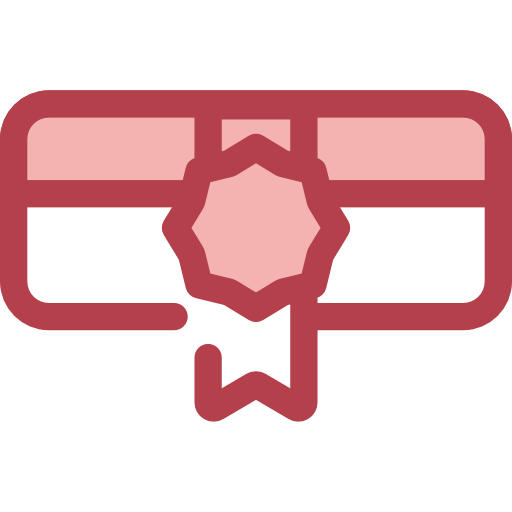 certificado icono gratis