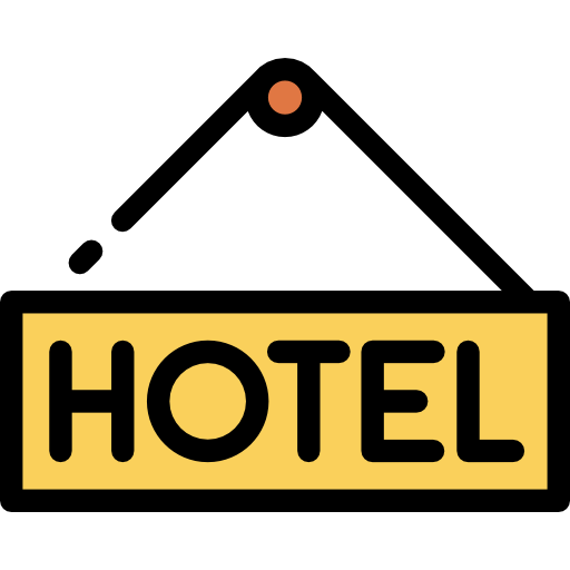 signo de hotel icono gratis