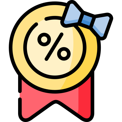 remise Icône gratuit