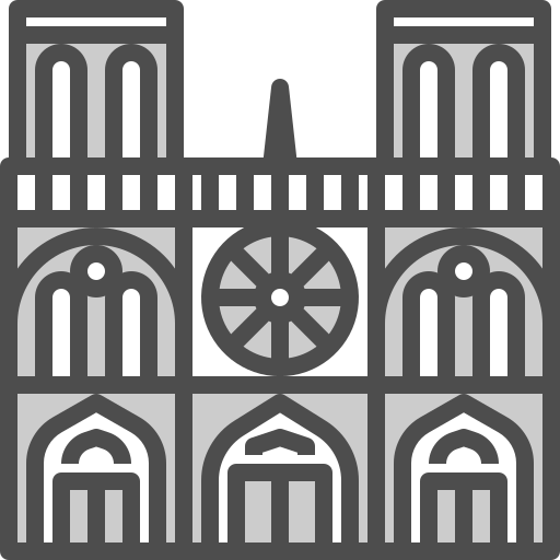 Notre dame icono gratis