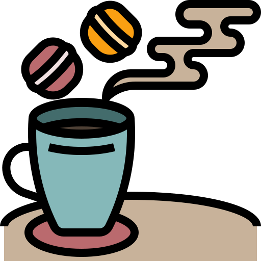 Coffee Winnievizence Lineal color icon