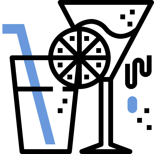 Coctel icono gratis